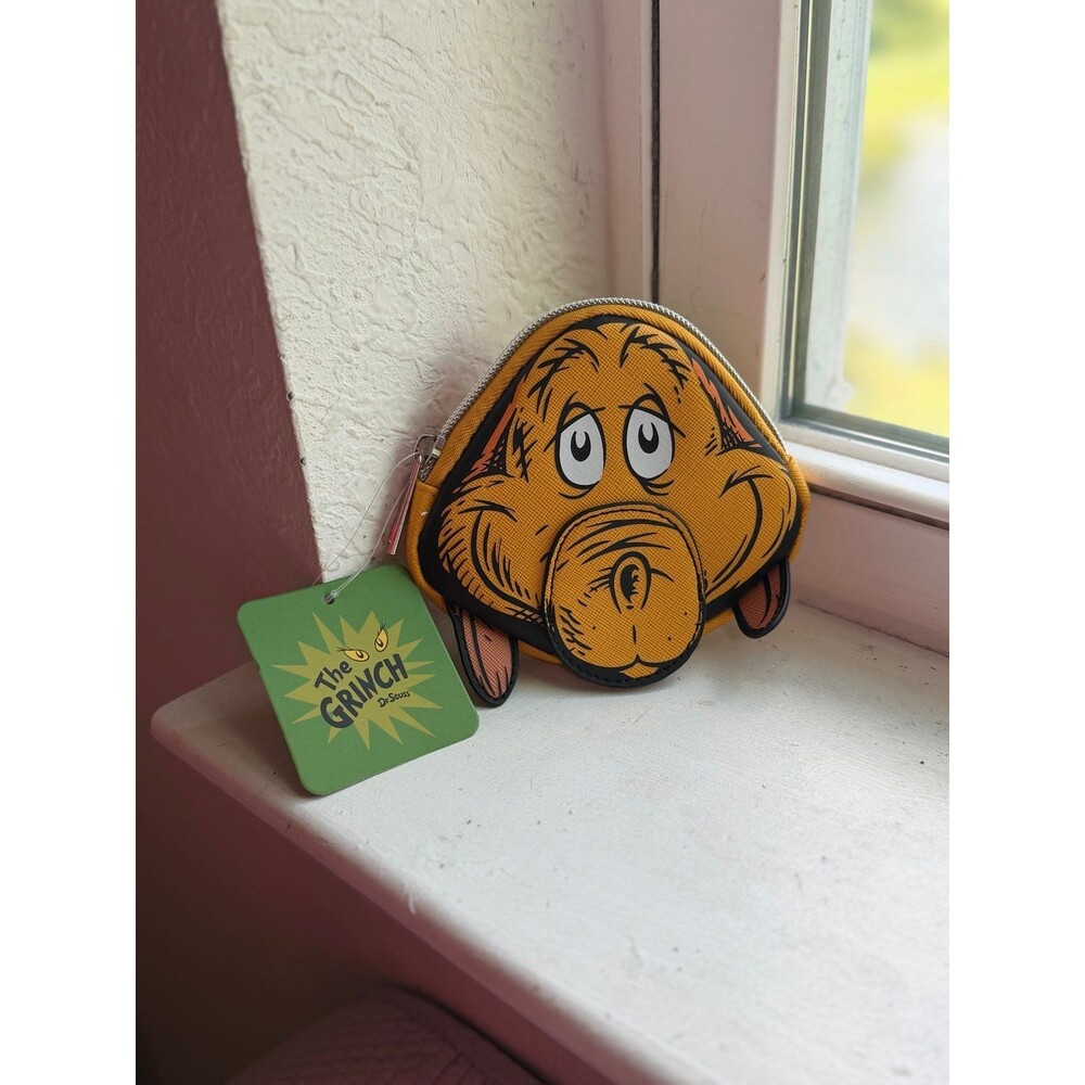 The Grinch Dr. Seuss Max the Dog Coin Purse New with Tags!
